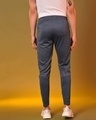 Shop Men's Blue Elasticated Track Pants-Design