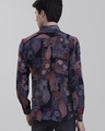 Shop Men's Blue Exotic Forest Printed Slim Fit Shirt-Design