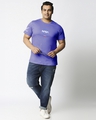 Shop Men's Blue Explorer Nasa Graphic Printed Plus Size T-shirt-Full