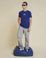 Shop Men's Blue Explorer NASA Graphic Printed T-shirt-Full