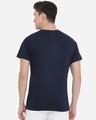 Shop Men's Blue Faith Fear Typography T-shirt-Design