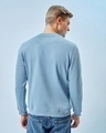 Shop Men's Blue Feel'n Hot Graphic Printed Oversized Sweatshirt-Full