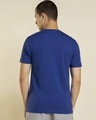 Shop Men's Blue Fire Heart Graphic Printed T-shirt-Design
