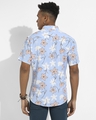 Shop Men's Blue All Over Floral Printed Shirt-Design