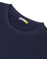 Shop Men's Blue Game Over Minimal Typography Oversized T-shirt