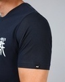 Shop Men's Blue Gojo Domain Graphic Printed T-shirt