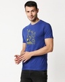 Shop Men's Blue Goku Printed T-shirt-Full