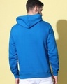 Shop Men's Blue Graphic Printed Hooded Sweatshirt-Full