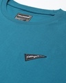 Shop Men's Blue Graphic Printed Oversized T-shirt
