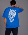 Shop Men's Blue Graphic Printed T-shirt-Front