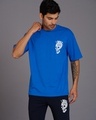 Shop Men's Blue Graphic Printed T-shirt-Design