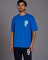 Shop Men's Blue Graphic Printed T-shirt