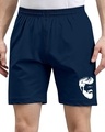 Shop Men's Blue Graphic Printed Shorts-Design