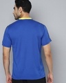 Shop Men's Blue Graphic Printed Slim Fit T-shirt-Full