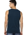Shop Men's Blue Graphic Printed Slim Fit Vest-Design