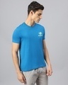 Shop Men's Blue Graphic Printed T-shirt