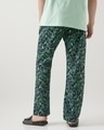 Shop Men's Blue & Green Snoopy All Over Printed Pyjamas-Design