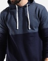 Shop Men's Blue & Grey Color Block Tracksuit