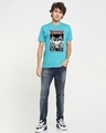 Shop Men's Blue Guts Graphic Printed T-shirt-Design