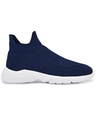 Shop Men's Blue High Top Slip-On Sneakers-Design