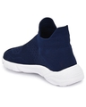 Shop Men's Blue High Top Slip-On Sneakers-Full