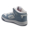 Shop Men's Blue High-Top Sneakers-Design