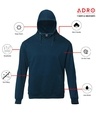 Shop Men's Blue Hoodie-Design