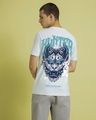 Shop Men's Blue Hunter Graphic Printed T-shirt-Front