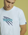 Shop Men's Blue Hunter Graphic Printed T-shirt