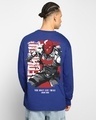 Shop Men's Blue Jason Todd Graphic Printed Oversized T-shirt-Design