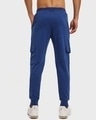 Shop Men's Blue Cargo Joggers-Design