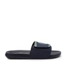 Shop Men's Black & Blue Kakashi Origins Printed Velcro Sliders-Design