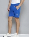 Shop Men's Blue Keep Going Typography Slim Fit Shorts-Design