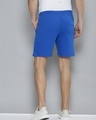 Shop Men's Blue Keep Going Typography Slim Fit Shorts-Full