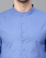 Shop Men's Blue Kurta