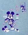 Shop Men's Blue Level Up Mickey Graphic Printed  Sweatshirt