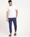 Shop Men's Blue Lounge Joggers-Full