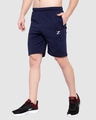 Shop Men's Blue Low-rise Shorts-Full