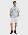 Shop Men's Blue Marvin Graphic Printed T-shirt-Full
