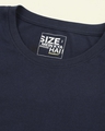 Shop Men's Blue Metaverse Graphic Printed Plus Size T-shirt