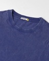 Shop Men's Blue Mind Hunter Graphic Printed Oversized T-shirt