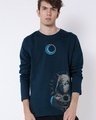 Shop Men's Blue Moon Knight Graphic Printed T-shirt-Front