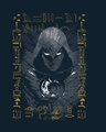 Shop Men's Blue Moon Knight Typography T-shirt