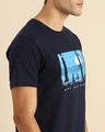 Shop Men's Blue More Memories Graphic Printed T-shirt