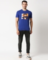 Shop Men's Blue Naruto & Sasuke Graphic Printed Cotton T-shirt