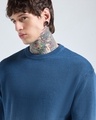 Shop Men's Blue Ombre Oversized Sweater