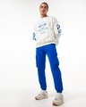 Shop Men's Blue Oversized Cargo Joggers