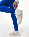 Shop Men's Blue Oversized Cargo Joggers