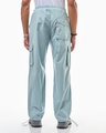 Shop Men's Blue Oversized Cargo Parachute Pants-Design