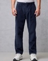 Shop Men's Blue Pants-Front